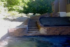 Landesign-Hardscape-Masonry-Valley-Forge-Terrace-Steps-with-a-Wall-System