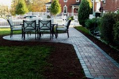 Landesign-Hardscape-Masonry-Valley-Forge-Simple-Paver-walkway-with-small-seating-area