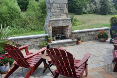 Landesign-Hardscape-Masonry-Valley-Forge-Fireplace-seating-area-patio