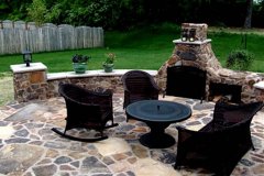 Landesign-Hardscape-Masonry-Valley-Forge-Stone-Chimney-seating-walls-patio-and-columns