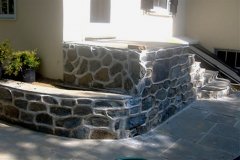 Landesign-Hardscape-Masonry-Valley-Forge-Mica-stone-with-white-cement-pointing