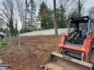 Landesign Hardscape & Masonry Valley Forge Before Photo the process