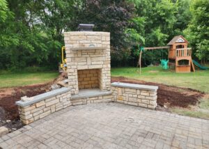 Fireplaces in Malvern, PA, Phoenixville, PA, Westchester, PA | Landeisgn Hardscape & Masonry